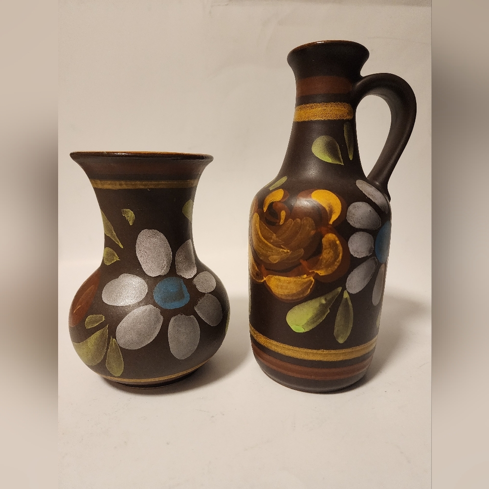 Vtg Bay Keramik 7014, 7120 vases | West Germany Vases
